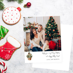 Budget Robuuste kerstboom V Opmerking Foto