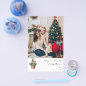 Budget Robuuste kerstboom V Opmerking Foto MED Flyer (Enkel)