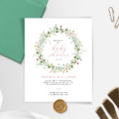 Budget Robuuste uitnodiging tot Baby shower van wi