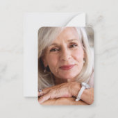 Budget Robuuste Zonnebloem Sympathie Dank u wel Notitiekaartje (Achterkant)