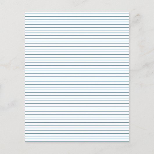 Budget Rocket Blue 1st Birthday Uitnodiging (Achterkant)