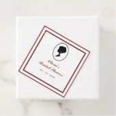 Budget Rode Roos Bloemen Bridgerton Bruidsdouche Bedankjes Labels (In situ)