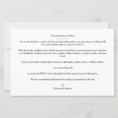 Budget Romantic 4 Wedding Engaged Photos Collage (Achterkant)