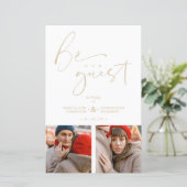 Budget Romantic Collage 2 Photos Be Our Guest (Staand voorkant)