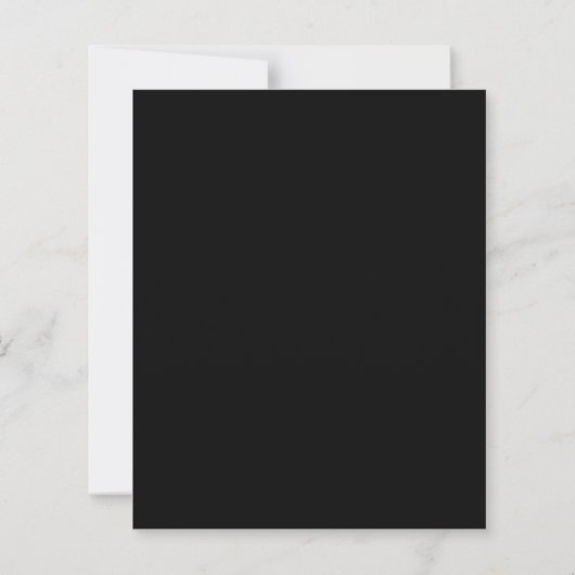 BUDGET Romantisch Script Zwart Wit Fotobruiloft (Achterkant)