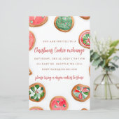 Budget Rood Groen Cookie Uitwisseling Kerstfeest (Staand voorkant)