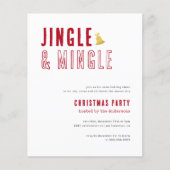 Budget Rood & Wit Jingle & Mingle Kerstfeest (Voorkant)