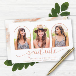 BUDGET Roos Gold Foil Marble 3 Foto Afstuderen