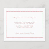 BUDGET Roos Gold Foil Weddenschap Jubileum Vow (Achterkant)