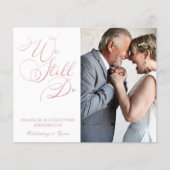 BUDGET Roos Gold Foil Weddenschap Jubileum Vow (Voorkant)