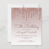 Budget Roos Gold Glam 70e verjaardagsfeestje Uitno (Voorkant)