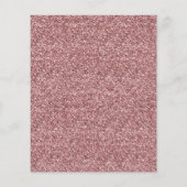 Budget Roos Gold Glitter Elephant Baby Girl (Achterkant)