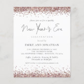 Budget Roos Gold Glitter New Years Eve Party Inven (Voorkant)