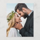 Budget Roos Gold Glitter Photo Navy Weddenschappen (Achterkant)