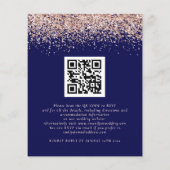 Budget Roos Gold Glitter We doen een QR marineverb (Achterkant)