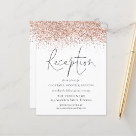 Budget Roos Gold Glitter Weddenschappen Reception