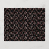 BUDGET Roos Gold Handwrited Save the Date (Achterkant)