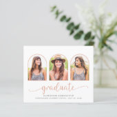 Budget Roos Gold Marble Arch 3 Foto Afstuderen (Staand voorkant)