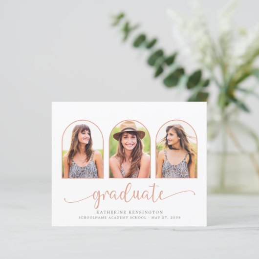 Budget Roos Gold Marble Arch 3 Foto Afstuderen (Staand voorkant)