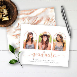 Budget Roos Gold Marble Arch 3 Foto Afstuderen