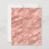 Budget Roos Gold Photo Afstuderen Aankondiging (Achterkant)