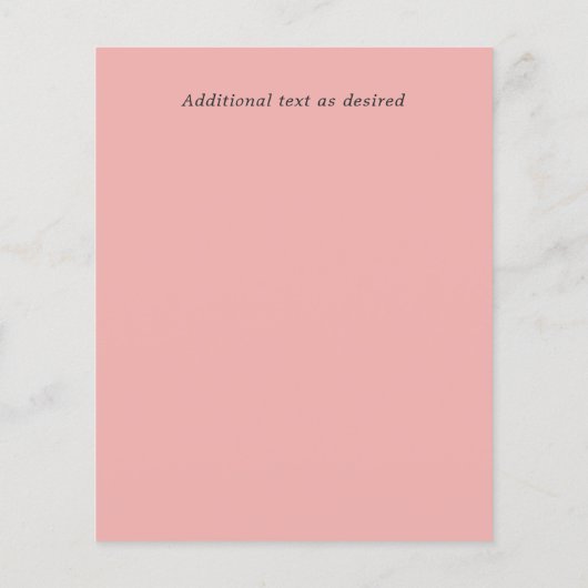 BUDGET Roos Gold Sage Eucalyptus Greenery nodigt u (Achterkant)