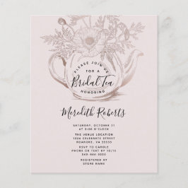 Budget Roos Gold Teapot Bridal Tea