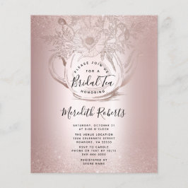Budget Roos Gold Teapot Bridal Tea