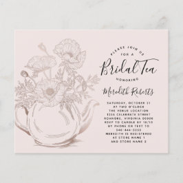 Budget Roos Gold Teapot Bridal Tea
