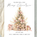 Budget Roos Goudboom 2025 Kalender Kerst<br><div class="desc">Een budget geprijsd kleiner 4, 5 x 5, 6" alternatief op een 110lbs semi-gloss, vergelijkbaar in dikte aan een briefkaart. Er is er één per blad. Budget Roos Gold Tree 2025 Kalender Merry Christmas is in een stijlvol handgeschreven stijlscript. Met een handige 2025-kalender op de achterkant voor uw ontvangers en...</div>