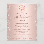 Budget roos gouden zilveren afstudeerfeest 2024 (Voorkant)