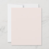 Budget Rosary Bow First Holy Communion Invitation (Achterkant)