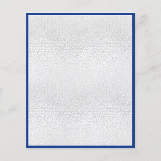 Budget royal blue bow bruiloft (Achterkant)