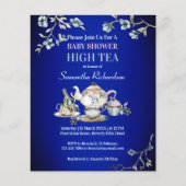 Budget Royal Blue rustige high tea (Voorkant)