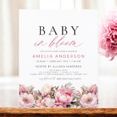Budget Roze Baby in Bloom Baby shower Elegant