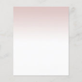 BUDGET roze ballon We kunnen bijna wachten Baby sh (Achterkant)