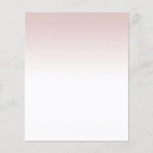 BUDGET roze ballon We kunnen bijna wachten Baby sh (Achterkant)