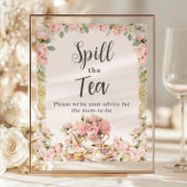 Budget Roze Bloemen High Tea Party Mors de Thee
