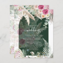 BUDGET Roze Bloemengras Pampas Bruiloft