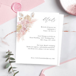 Budget Roze Boho Bloemendetails
