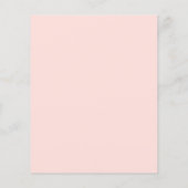 Budget Roze Boho Vlinder 1e Verjaardagsfeestje (Achterkant)