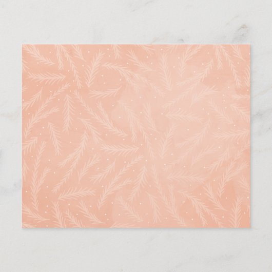 Budget Roze Botanische 5 foto Collage Vakantiekaar (Achterkant)