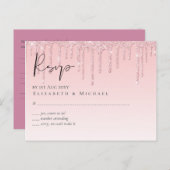 BUDGET Roze bruinbruin Briefkaart (Voorkant / Achterkant)