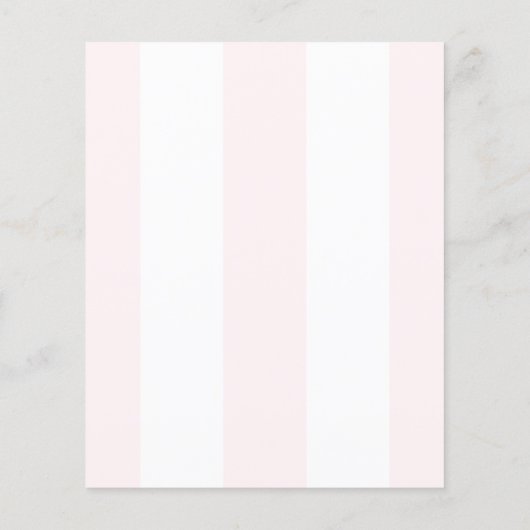 BUDGET Roze Cabana Stripe Beach Club Verjaardag (Achterkant)