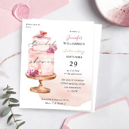 Budget Roze Cake Bruidsdiner met Roze