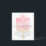 Budget roze Cake Script 21st Birthday Dank u<br><div class="desc">Een alternatief voor een budget van 4, 5 x 5, 6-inch halfglanzend gewicht van 110 lbs, dat even dik is als een briefkaart (maar niet geschikt om als briefkaart te worden gebruikt). GEEF NOTA dat er ÉÉN per blad is. Budget Roze Cake Script 21st Birthday Dank u. Om te zeggen...</div>