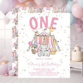 Budget Roze Carnaval Circus Kind 1e verjaardag