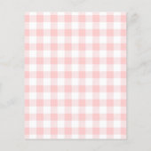 Budget Roze Een Lucky Duck Meisje 1e Verjaardag (Achterkant)