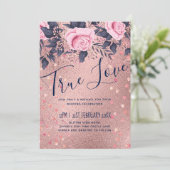 BUDGET Roze goud Blauw Roze TROUWEN Meisjesachtig  (Staand voorkant)