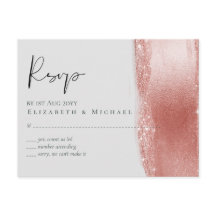 Budget Roze goud Glitter Folie Look Bruiloft